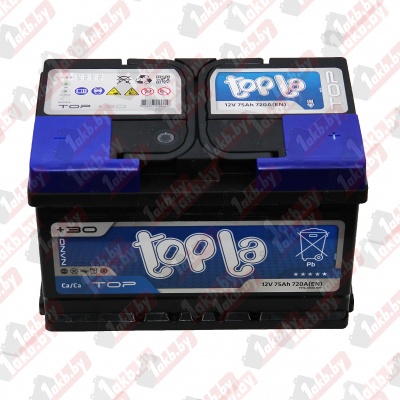 Topla TOP (75 A/h), 720A R+