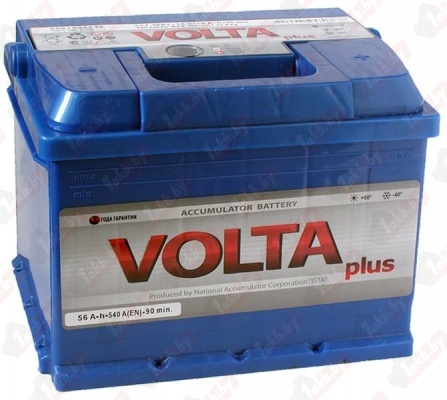 Volta Plus 6CT-56 (56 A/h) 540A R+
