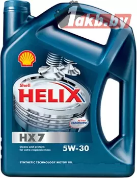 Масло Shell HX7 5W-30, 4л