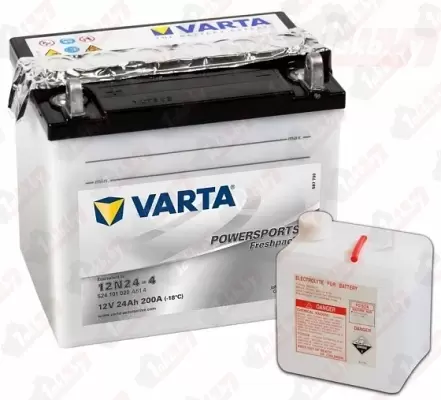 Varta Powersports Freshpack 524 100 020 (24 A/h), 200A R+