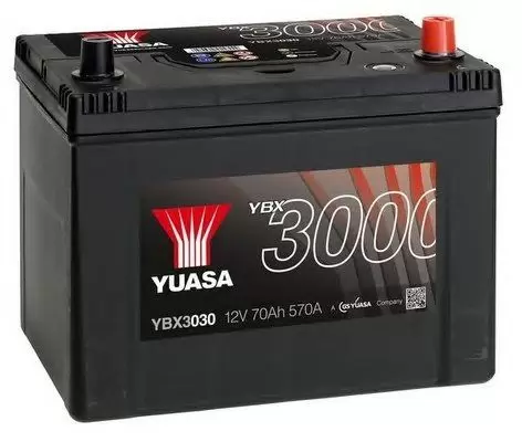 YUASA Asia (70 A/h), 570A R+ (YBX3030)
