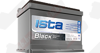 ISTA BLACK 6CT- 60 A1 (60 А/ч), 510А