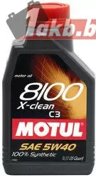Motul 8100 X-clean 5W40 1л