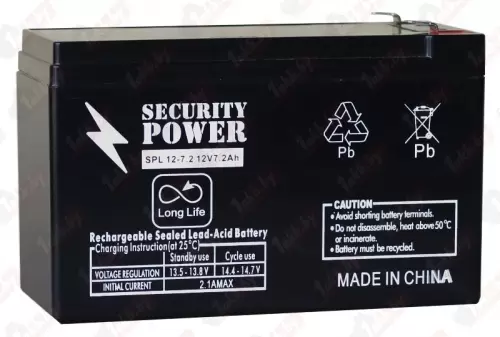 Security Power SPL 12-7,2 F2 12V/7.2Ah