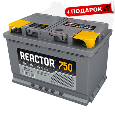 АКОМ Reactor 6CT-75 Евро (75 A/h), 820A R+