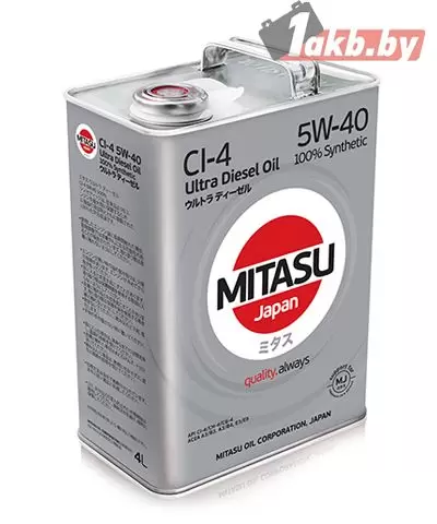 Mitasu MJ-212 5W-40 4л