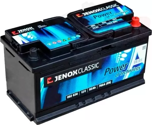 Jenox Classic (92 А/h), 760A R+