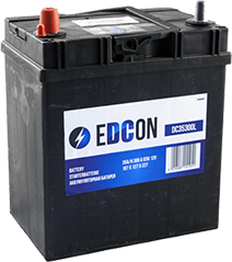 Аккумулятор Edcon (35 A/h), 300A R+ (DC35300R)