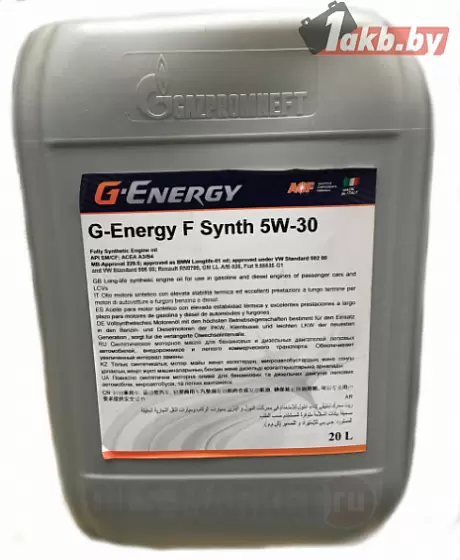 G-Energy F Synth 5W-30 20л