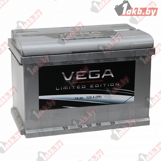 Vega 6СТ-74 е (74 A/h), 720A R+
