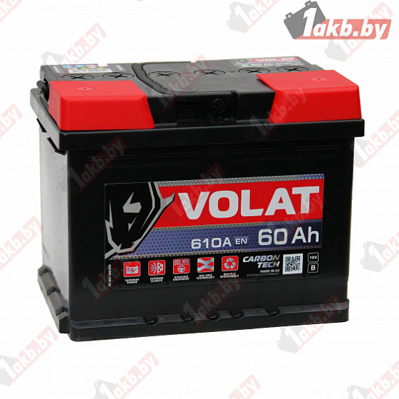 VOLAT Ultra (60 A/h), 610А L+