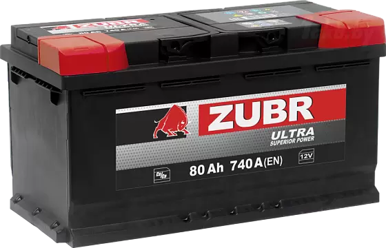 Zubr Ultra (80 A/h), 740А R+