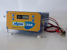 Профессиональное зарядное устройство 16В/20А «АКОМ» для всех типов 12В свинцово-кислотных аккумуляторов