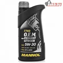 Моторное масло Mannol O.E.M. for peugeot citroen 5W-30 1л