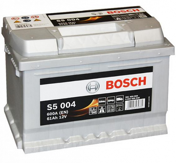 Bosch S5 004 (61 А/h), 600А R+ (561 400 060)