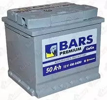 Аккумулятор BARS Premium (50 А/h), 450A R+