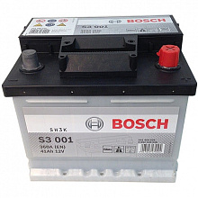 Аккумулятор Bosch S3 001 (41 A/h), 360A R+ (541 400 036)