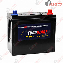 Аккумулятор EUROSTART ASIA (45 A/h), 320A R+ т. кл.