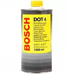 Тормозная жидкость Bosch DOT4 1л