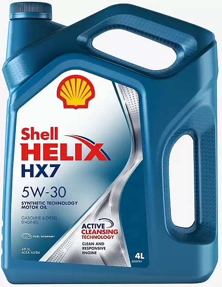 Shell HELIX HX7 5W30 4L