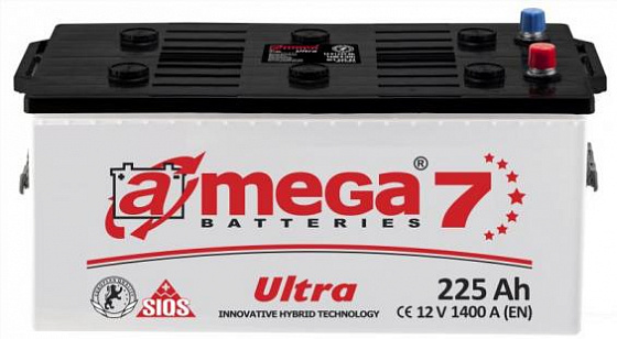 A-mega Ultra 6СТ-225 (225 A/h), 1400A L+