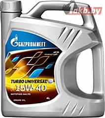Моторное масло Gazpromneft Turbo Universal 15W-40 4л