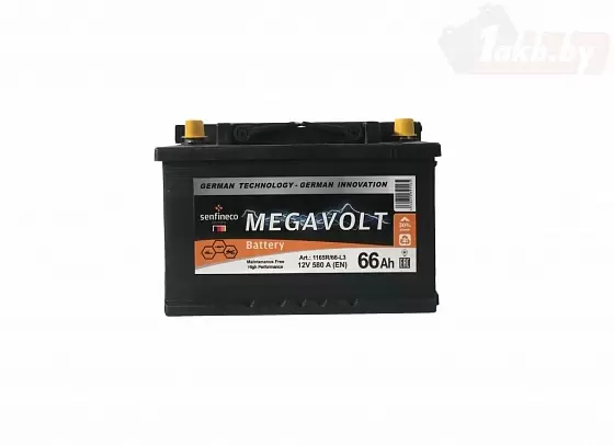 Megavolt 12V L+ (66 А/h)