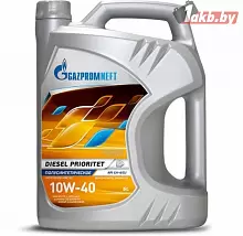 Моторное масло Gazpromneft Diesel Prioritet 10W-40 5л