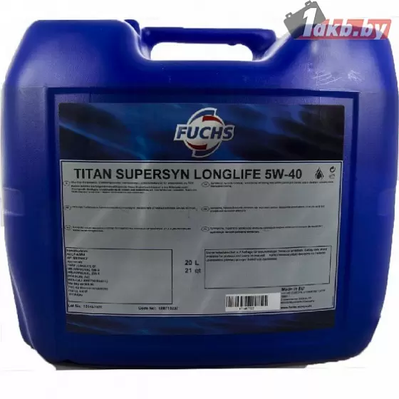 Fuchs Titan Supersyn 5W-40 20л