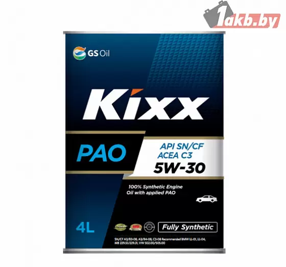 Kixx PAO 5W-30 4л