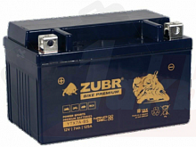 Аккумулятор ZUBR BIKE PREMIUM YTZ10S (10 A/h), 145A L+