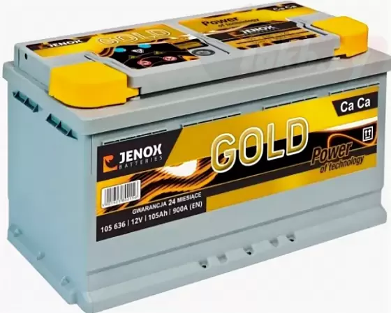 Jenox Gold (100 А/h), 860A R+