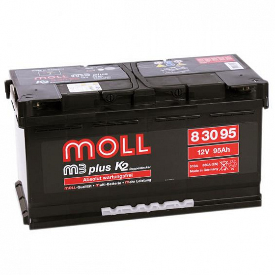 MOLL M3+ (95 A/h), 850А R+