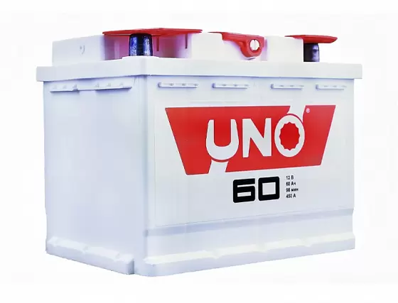 UNO 6CТ-60 (60 А/ч), 450А R+