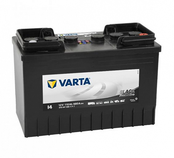 Varta Promotive Black I4 (110 А/h), 680А R+ (610 047 068)