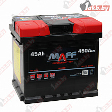 Аккумулятор MAFF Premium (45 A/h), 450А R+ низ.