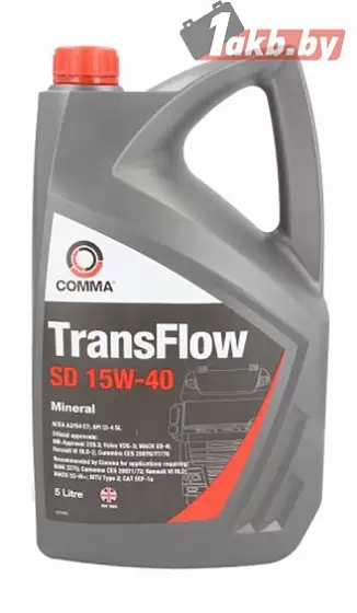 Comma TransFlow SD 15W-40 5л