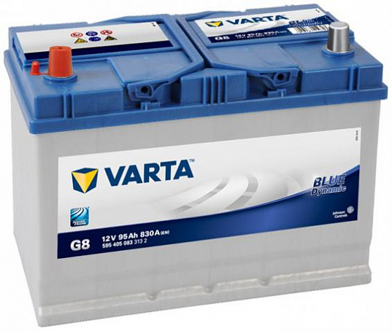 Varta Blue Dynamic Asia G8 (95 А/h), 830А L+ (595 405 083)