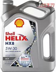 Моторное масло Shell Helix HX8 5W-30 ECT 1л