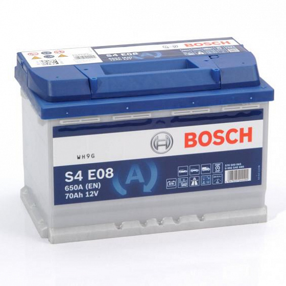 Bosch S4 E08 EFB (70 A/h), 650A R+ (570 500 065)