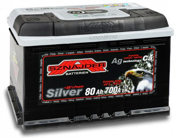 Sznajder Silver (80 A/h), 700A R+