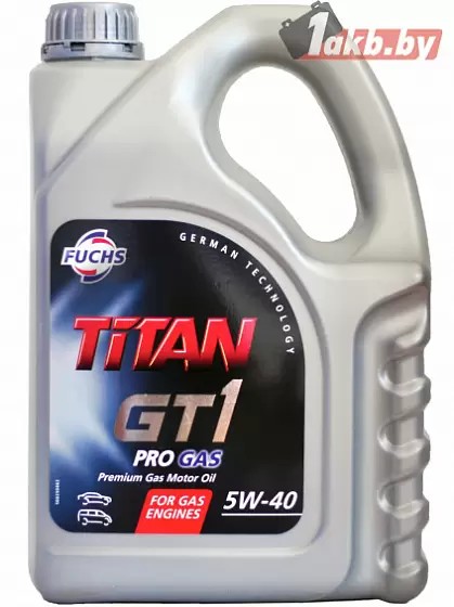 Fuchs Titan GT1 Pro GAS 5W-40 4л