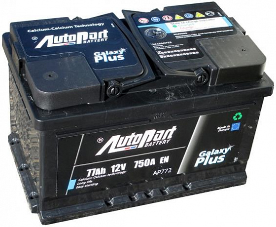 Autopart Galaxy Plus AP772 (77 A/h), 750A R+