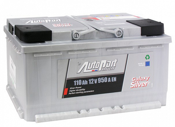 Autopart HD Silver (110 A/h), 850A R+