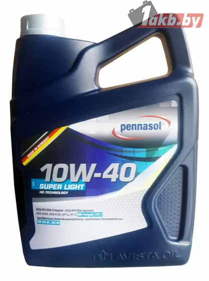 Pennasol Super Light 10W-40 4л