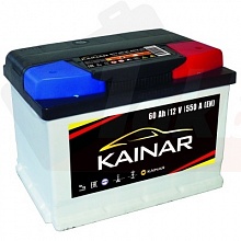 Аккумулятор Kainar (60 A/h), 550A L+ низкий