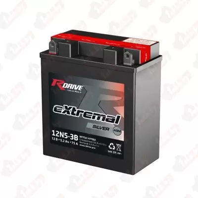 RDrive eXtremal Silver (5,2 A/h), 75A R+