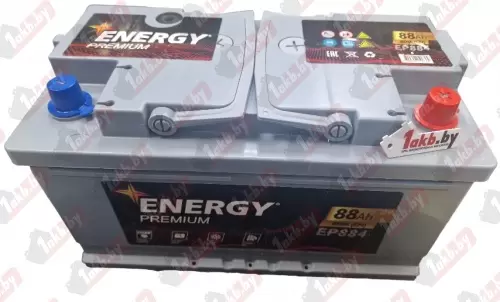 Energy Premium EP884 (88 A/h), 850A R+ низ.
