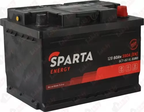 SPARTA Energy (62 A/h), 500A L+