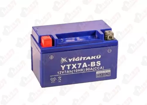 YIGITAKU YTX7A-BS (7 A/h), 90A L+